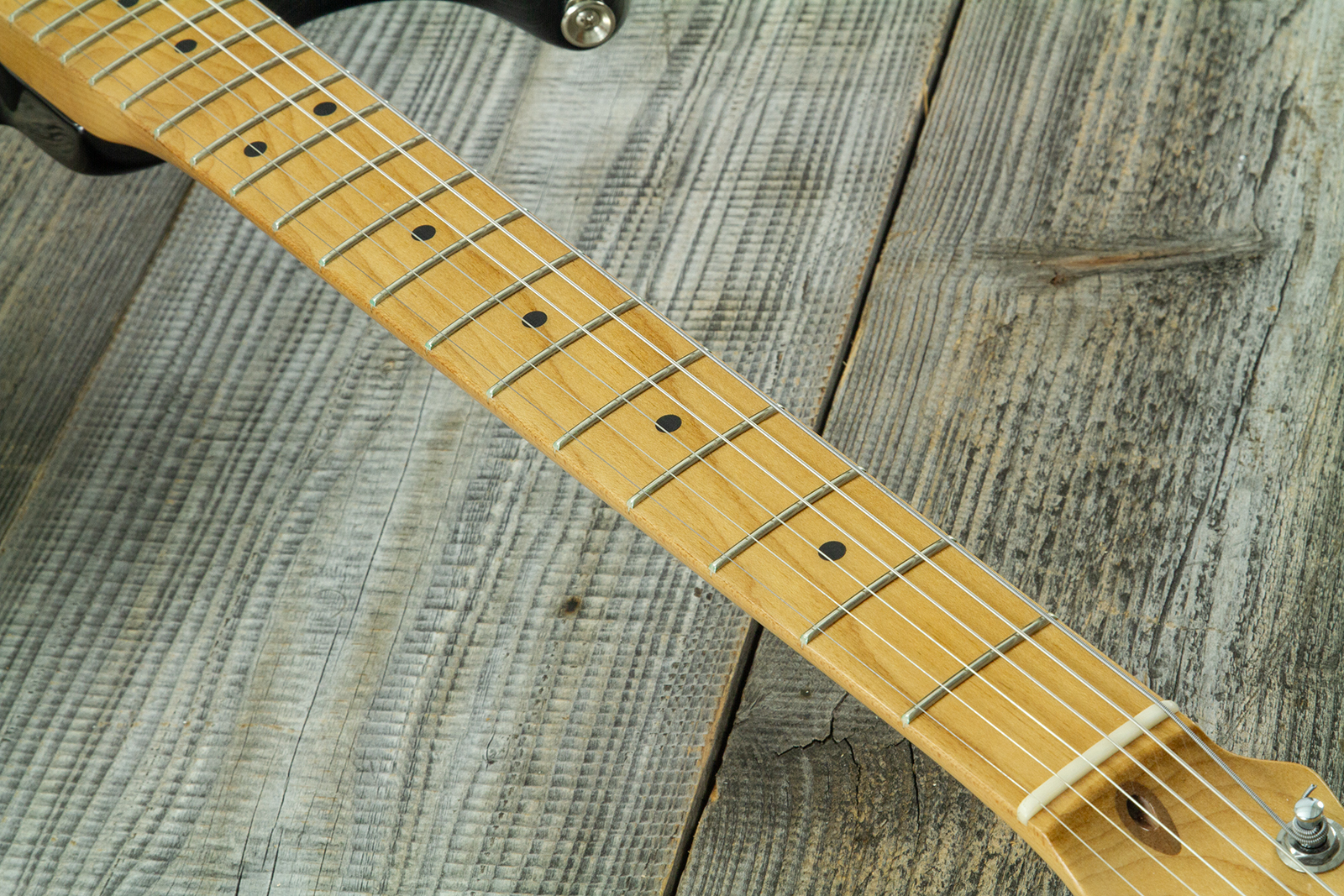 Fender Strat American Pro Ii Ltd 3s Trem Mn #us23077326 - 2-color Sunburst - E-Gitarre in Str-Form - Variation 6