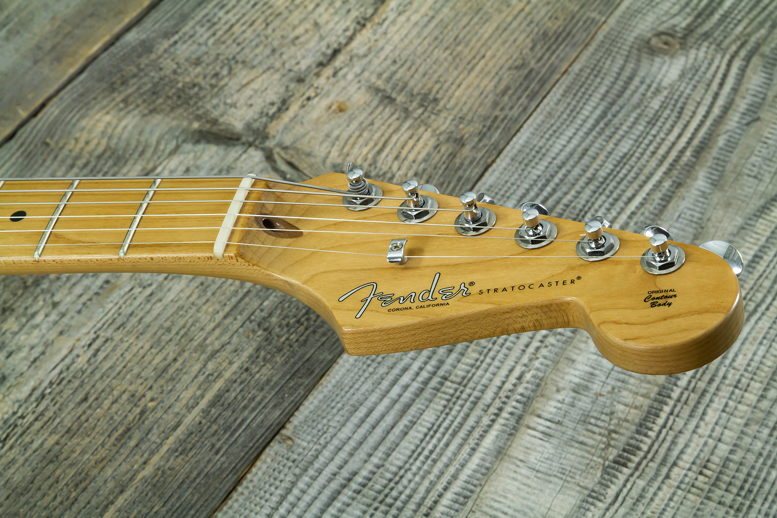Fender Strat American Pro Ii Ltd 3s Trem Mn #us23077326 - 2-color Sunburst - E-Gitarre in Str-Form - Variation 7