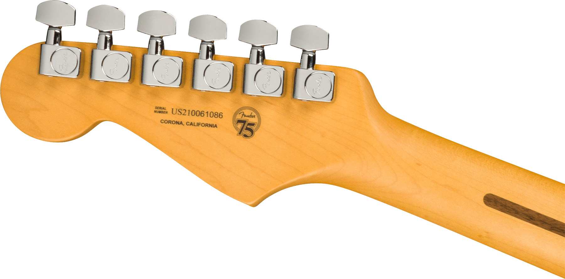 Fender Strat American Pro Ii Ltd Hss Trem Mn - Shell Pink - E-Gitarre in Str-Form - Variation 3