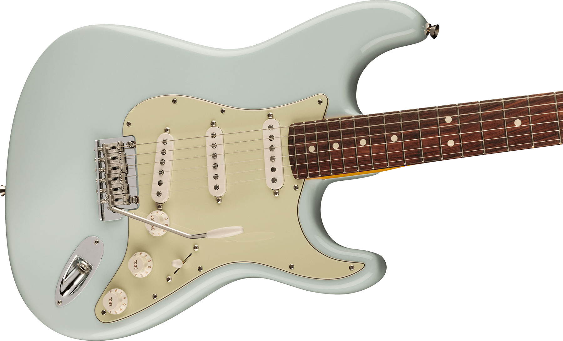 Fender Strat American Pro Ii Usa 3s Trem Rw - Sonic Blue - E-Gitarre in Str-Form - Variation 2