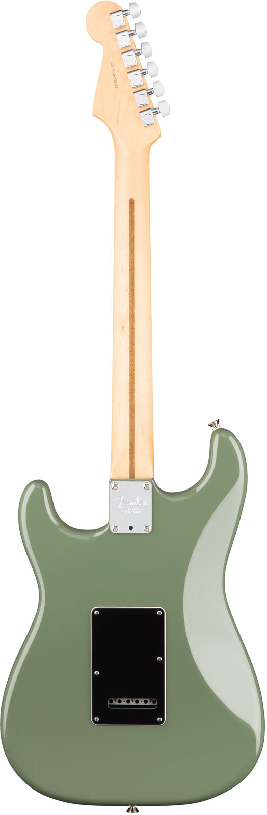 Fender Strat American Professional 2017 3s Usa Mn - Antique Olive - E-Gitarre in Str-Form - Variation 2