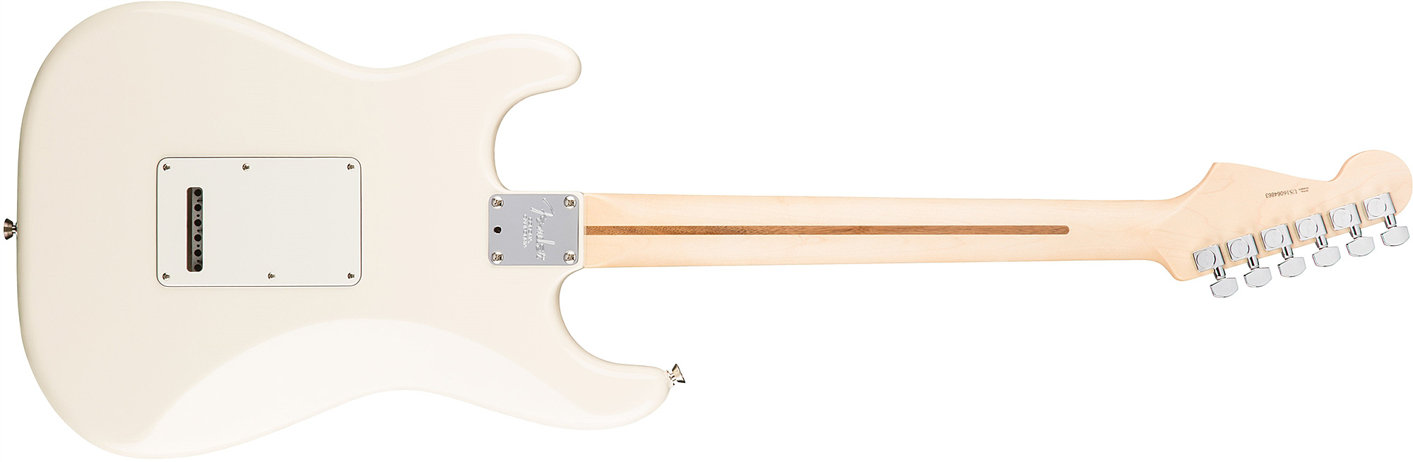 Fender Strat American Professional 2017 3s Usa Rw - Olympic White - E-Gitarre in Str-Form - Variation 1