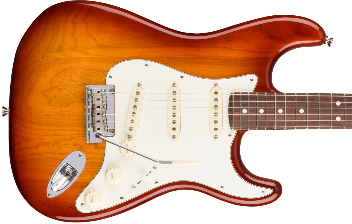 Fender Strat American Professional 2017 3s Usa Rw - Sienna Sunburst - E-Gitarre in Str-Form - Variation 1