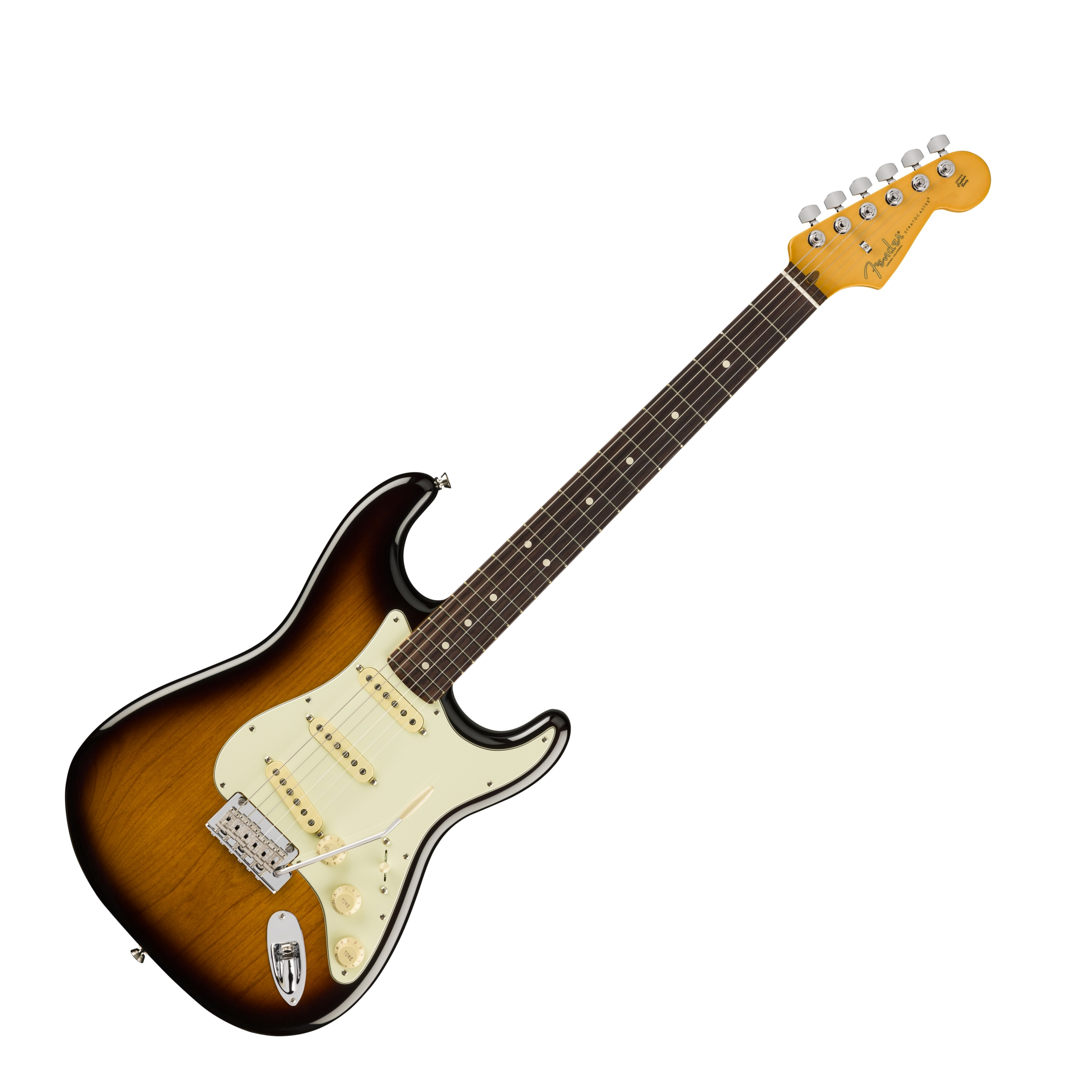 Fender Strat American Professional Ii 70th Anniversary Usa 3s Trem Rw - 2-color Sunburst - E-Gitarre in Str-Form - Variation 1
