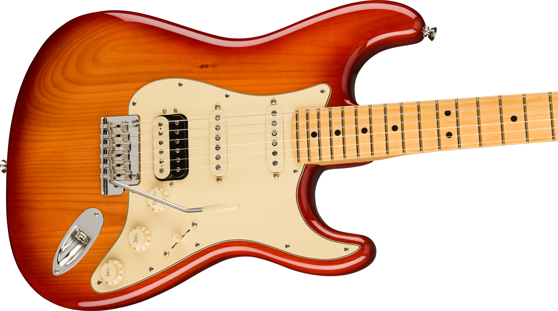 Fender Strat American Professional Ii Hss Usa Mn - Sienna Sunburst - E-Gitarre in Str-Form - Variation 2