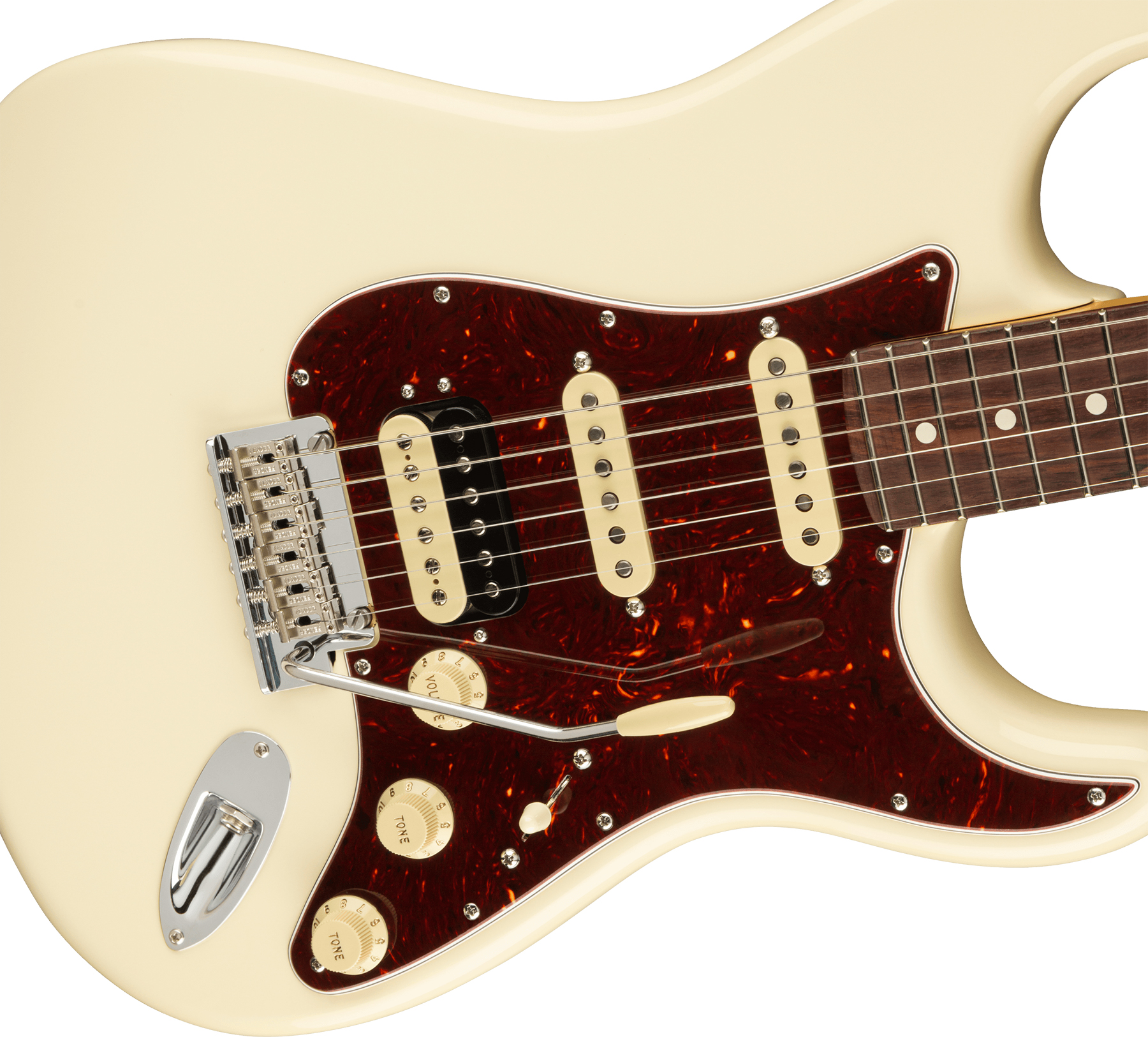 Fender Strat American Professional Ii Hss Usa Rw - Olympic White - E-Gitarre in Str-Form - Variation 2