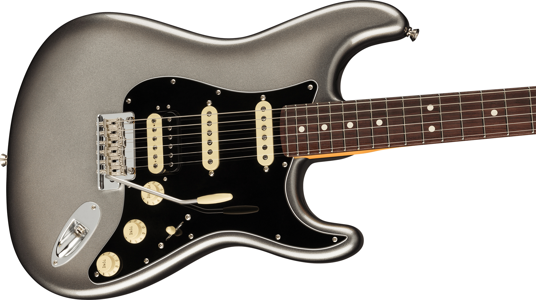 Fender Strat American Professional Ii Hss Usa Rw - Mercury - E-Gitarre in Str-Form - Variation 2