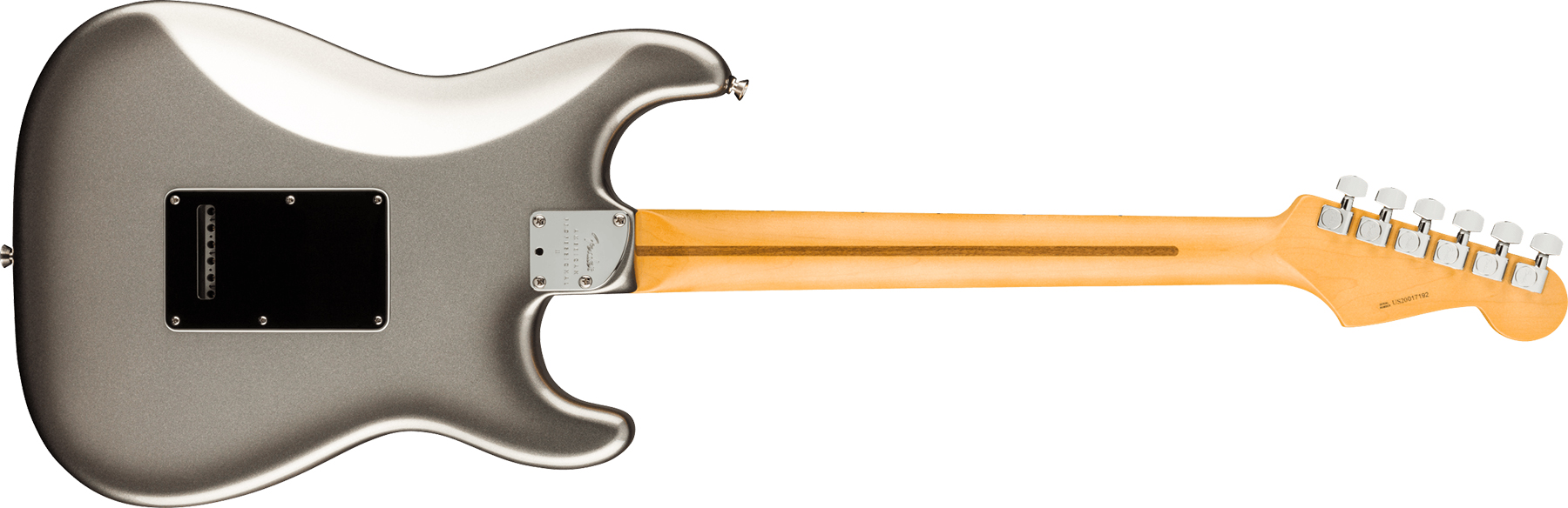 Fender Strat American Professional Ii Lh Gaucher Usa Mn - Mercury - E-Gitarre für Linkshänder - Variation 1
