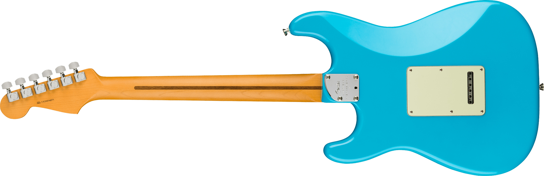 Fender Strat American Professional Ii Lh Gaucher Usa Rw - Miami Blue - E-Gitarre für Linkshänder - Variation 1