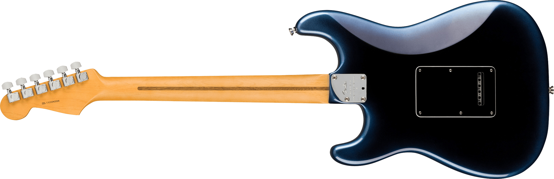 Fender Strat American Professional Ii Lh Gaucher Usa Rw - Dark Night - E-Gitarre für Linkshänder - Variation 1