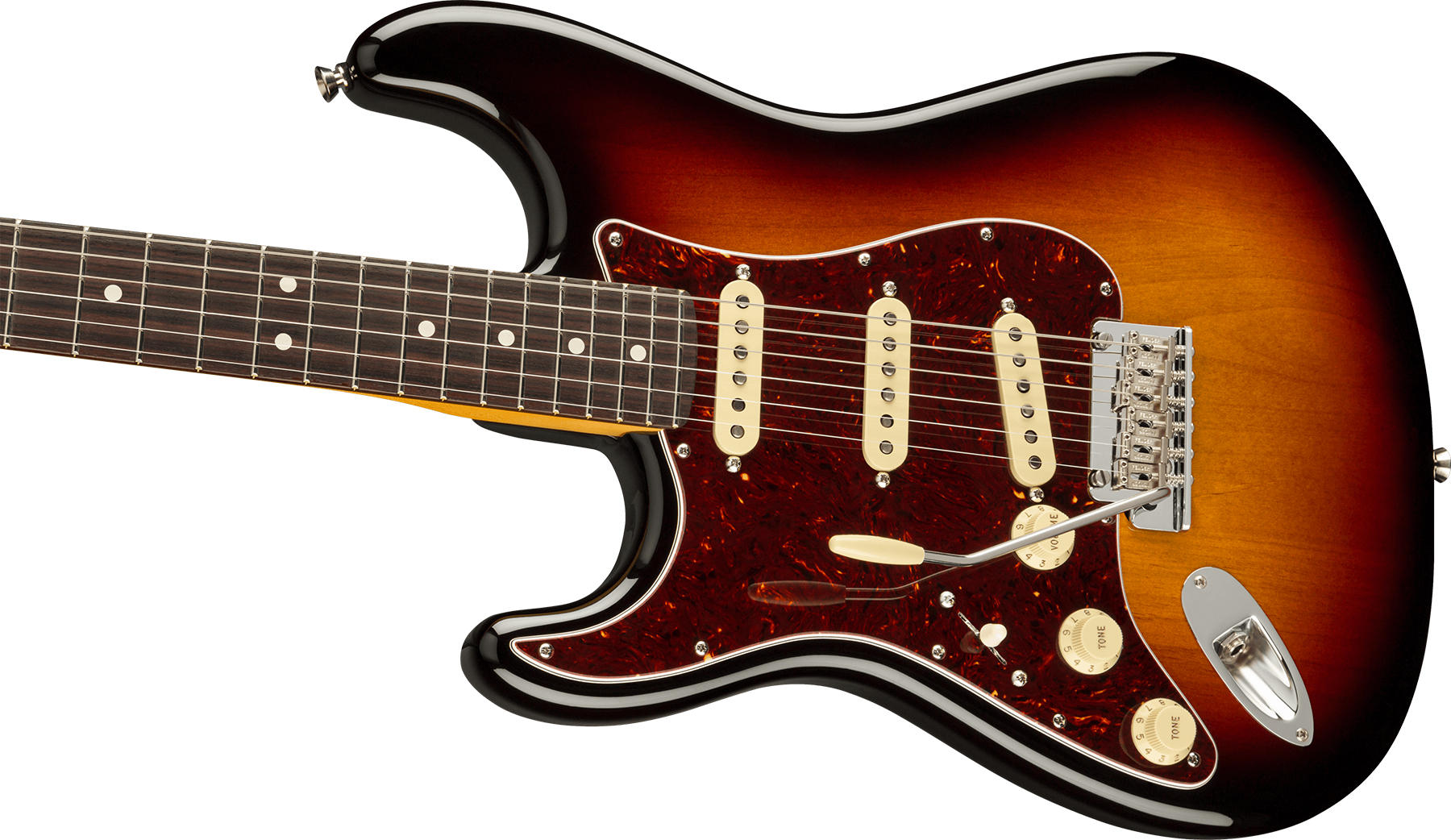 Fender Strat American Professional Ii Lh Gaucher Usa Rw - 3-color Sunburst - E-Gitarre für Linkshänder - Variation 2