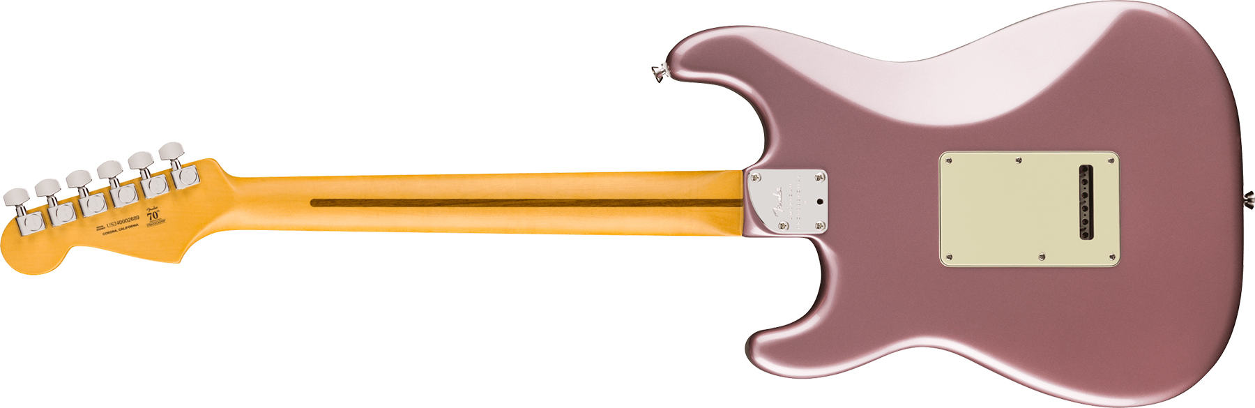Fender Strat American Professional Ii Ltd Usa 3s Trem Rw - Burgundy Mist Metallic - E-Gitarre in Str-Form - Variation 1