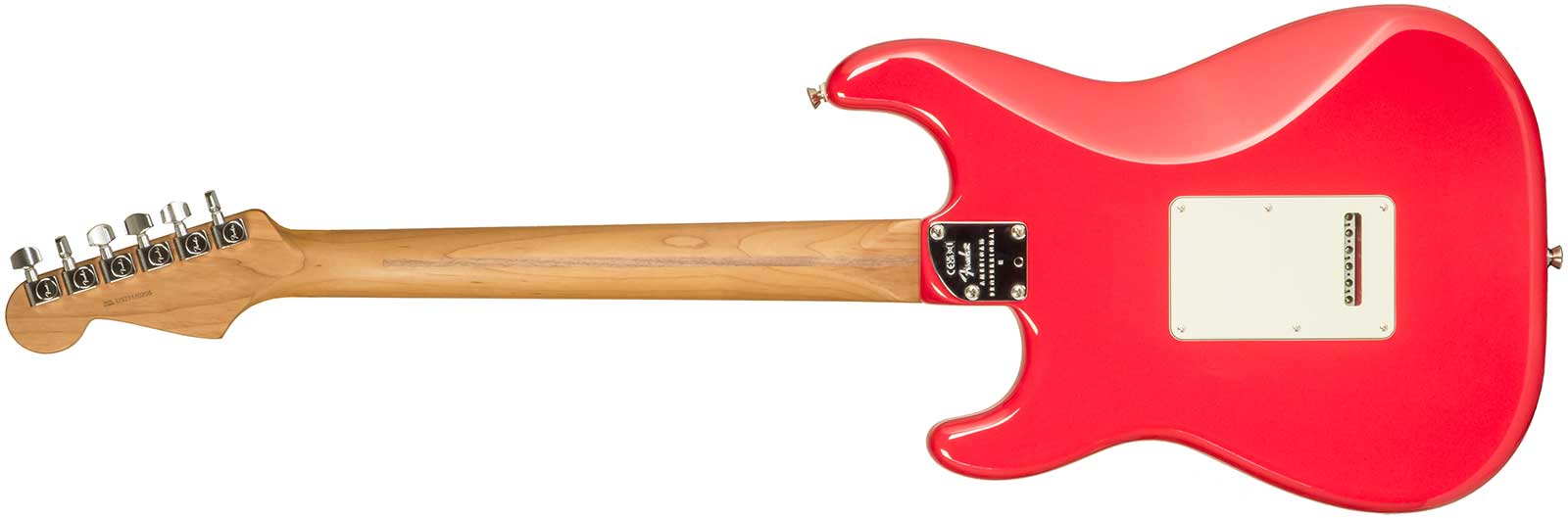 Fender Strat American Professional Ii Ltd Usa 3s Trem Rw - Fiesta Red - E-Gitarre in Str-Form - Variation 4