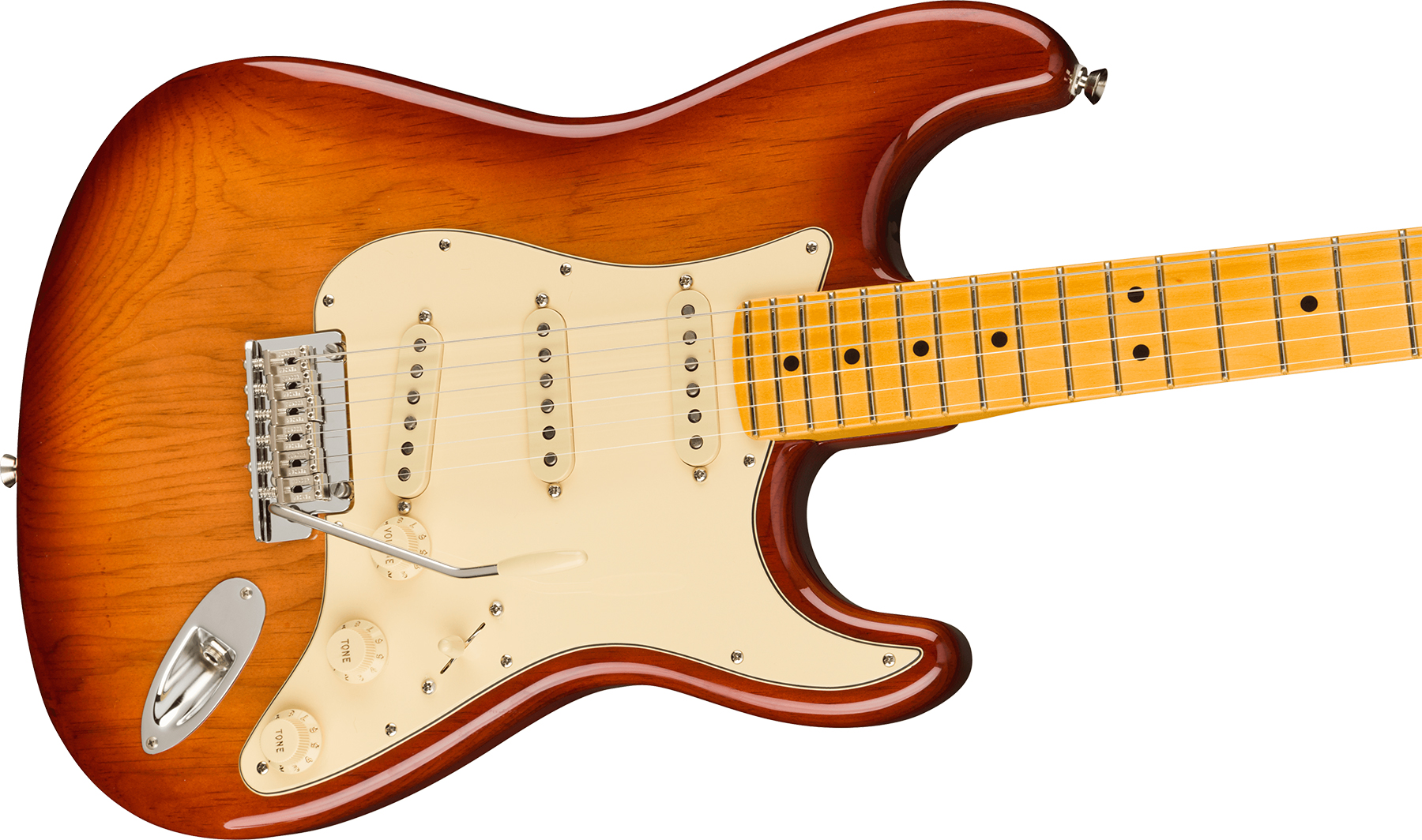 Fender Strat American Professional Ii Usa Mn - Sienna Sunburst - E-Gitarre in Str-Form - Variation 2