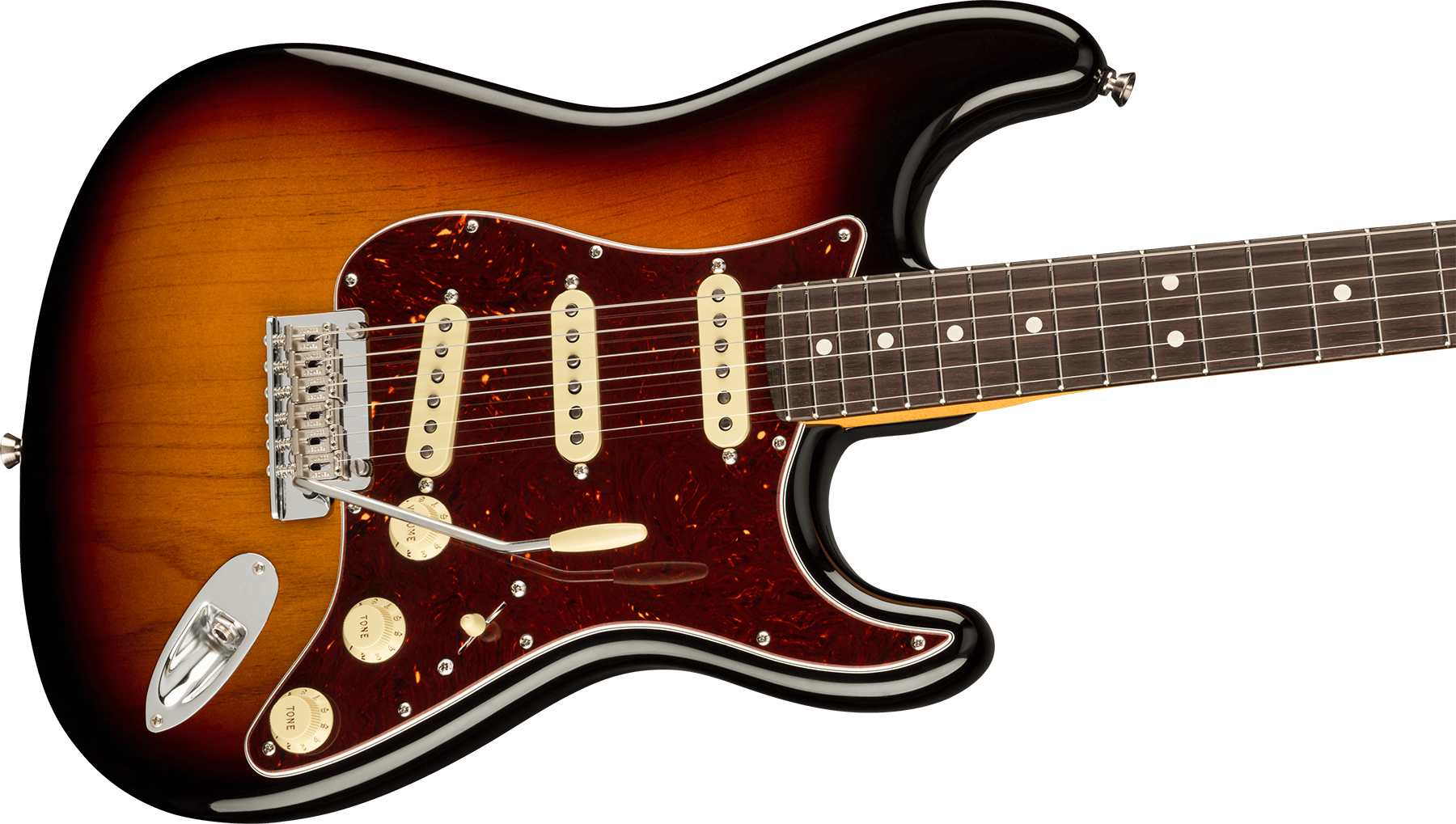 Fender Strat American Professional Ii Usa Rw - 3-color Sunburst - E-Gitarre in Str-Form - Variation 2