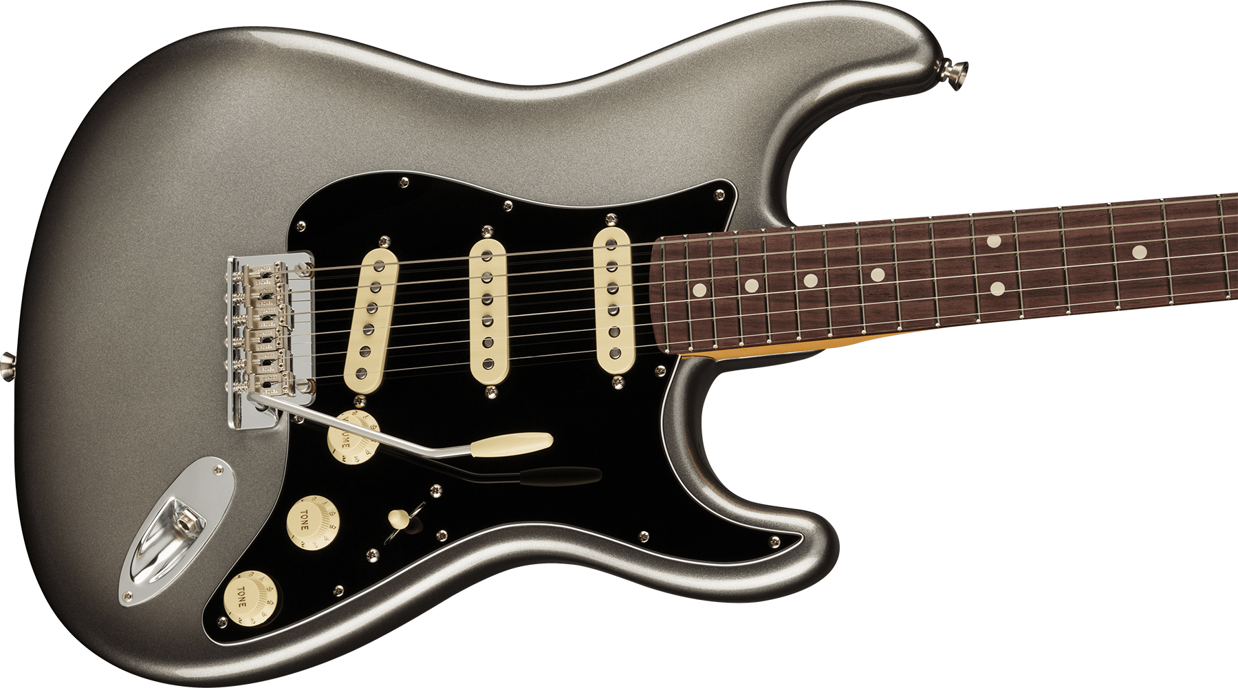 Fender Strat American Professional Ii Usa Rw - Mercury - E-Gitarre in Str-Form - Variation 2