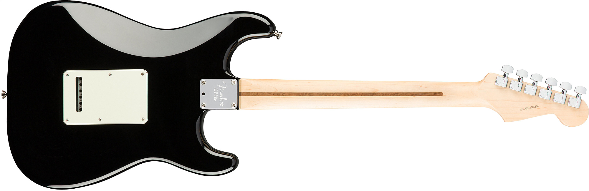 Fender Strat American Professional Lh Usa Gaucher 3s Rw - Black - E-Gitarre für Linkshänder - Variation 1