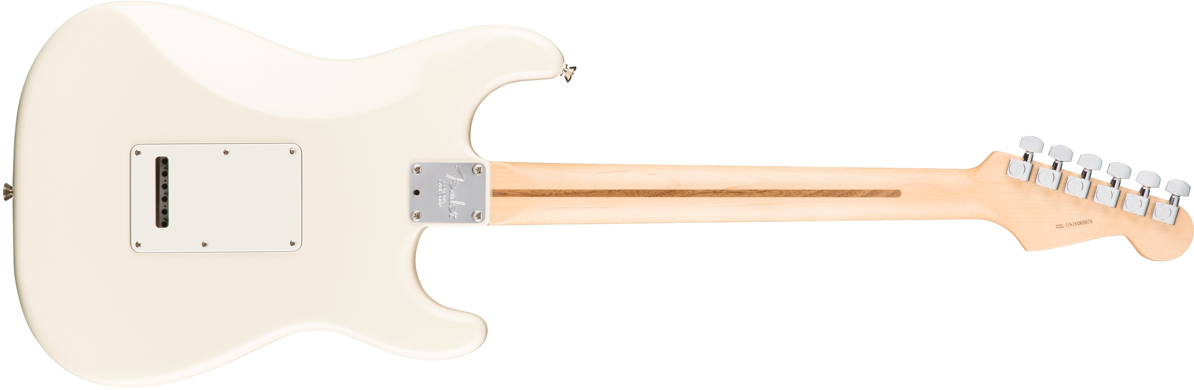 Fender Strat American Professional Lh Usa Gaucher 3s Mn - Olympic White - E-Gitarre für Linkshänder - Variation 1