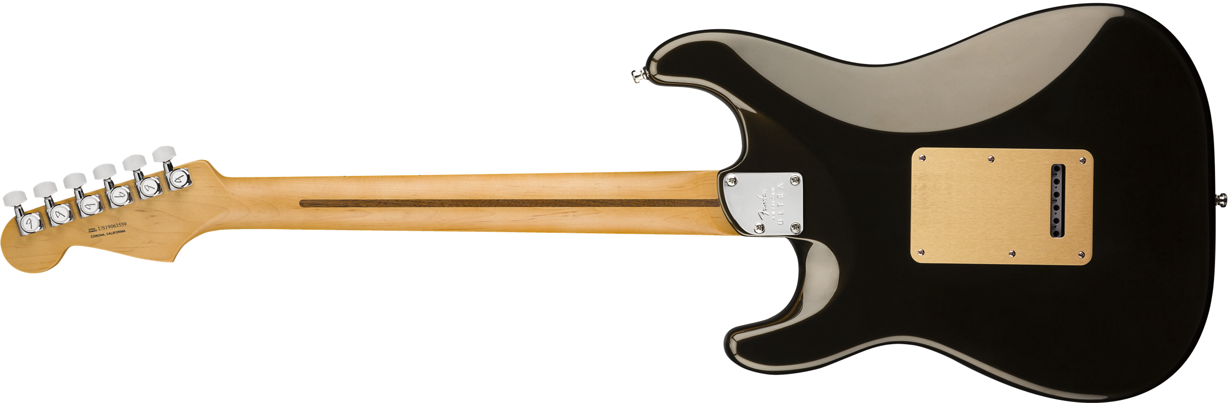 Fender Strat American Ultra Hss 2019 Usa Mn - Texas Tea - E-Gitarre in Str-Form - Variation 2