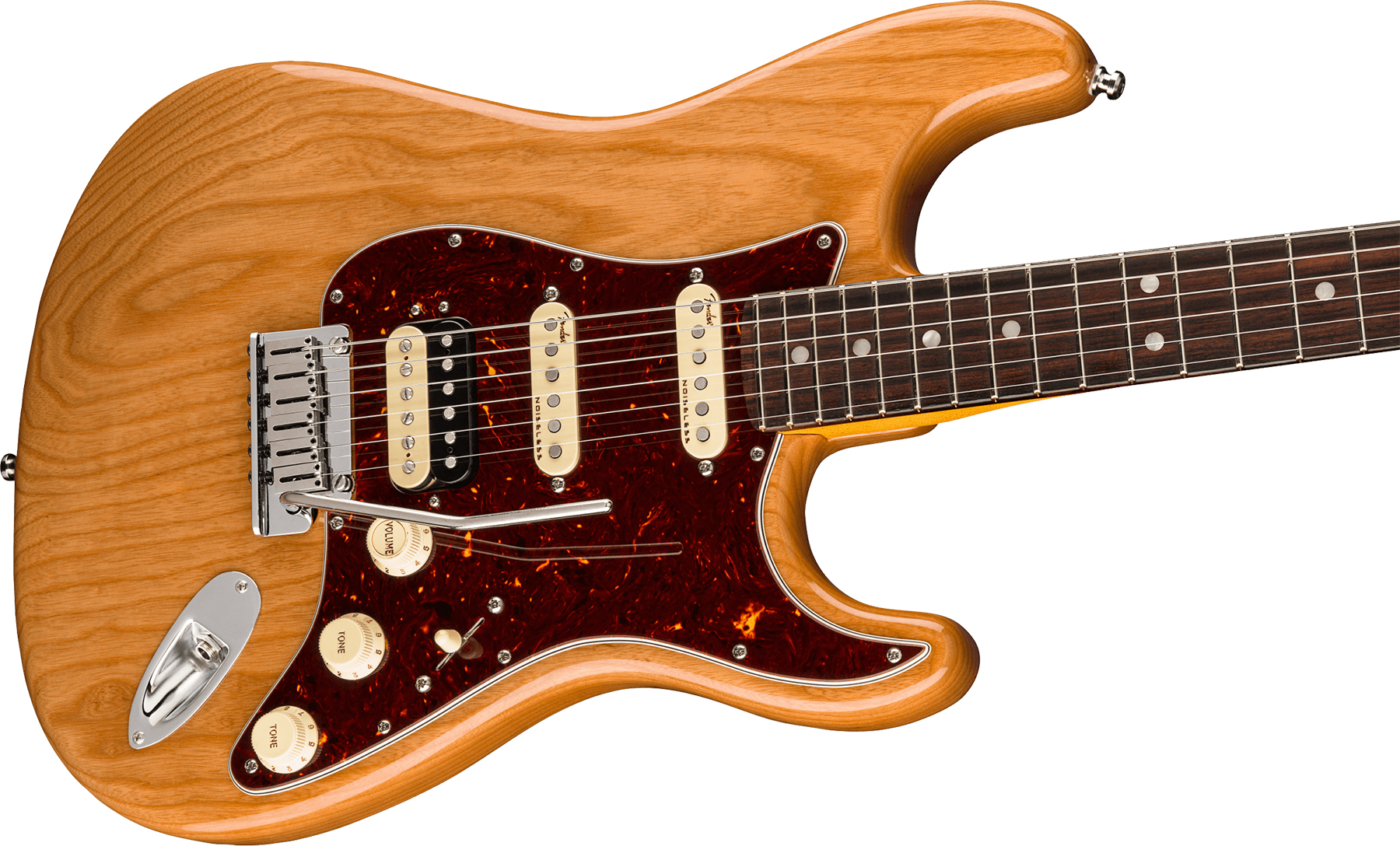Fender Strat American Ultra Hss 2019 Usa Rw - Aged Natural - E-Gitarre in Str-Form - Variation 2