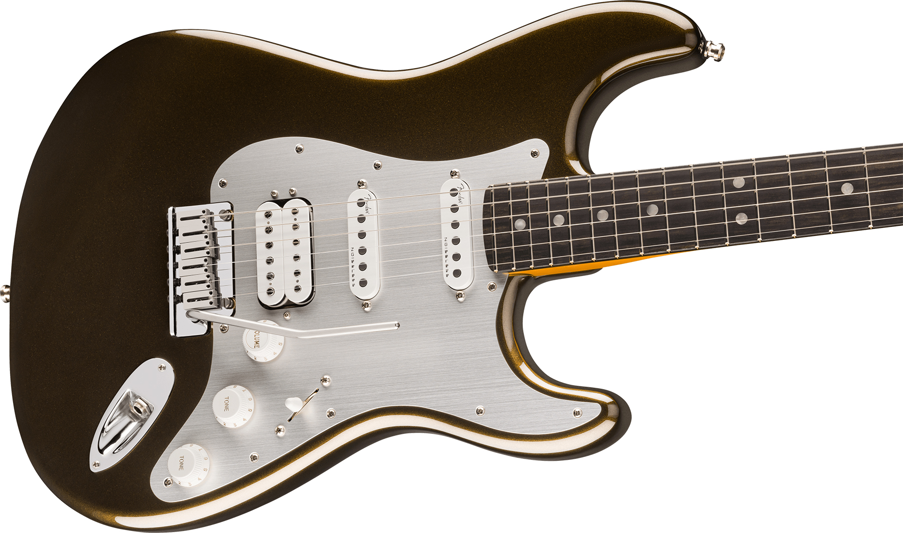 Fender Strat American Ultra Ii Hss Usa Trem Eb - Texas Tea - E-Gitarre in Str-Form - Variation 2
