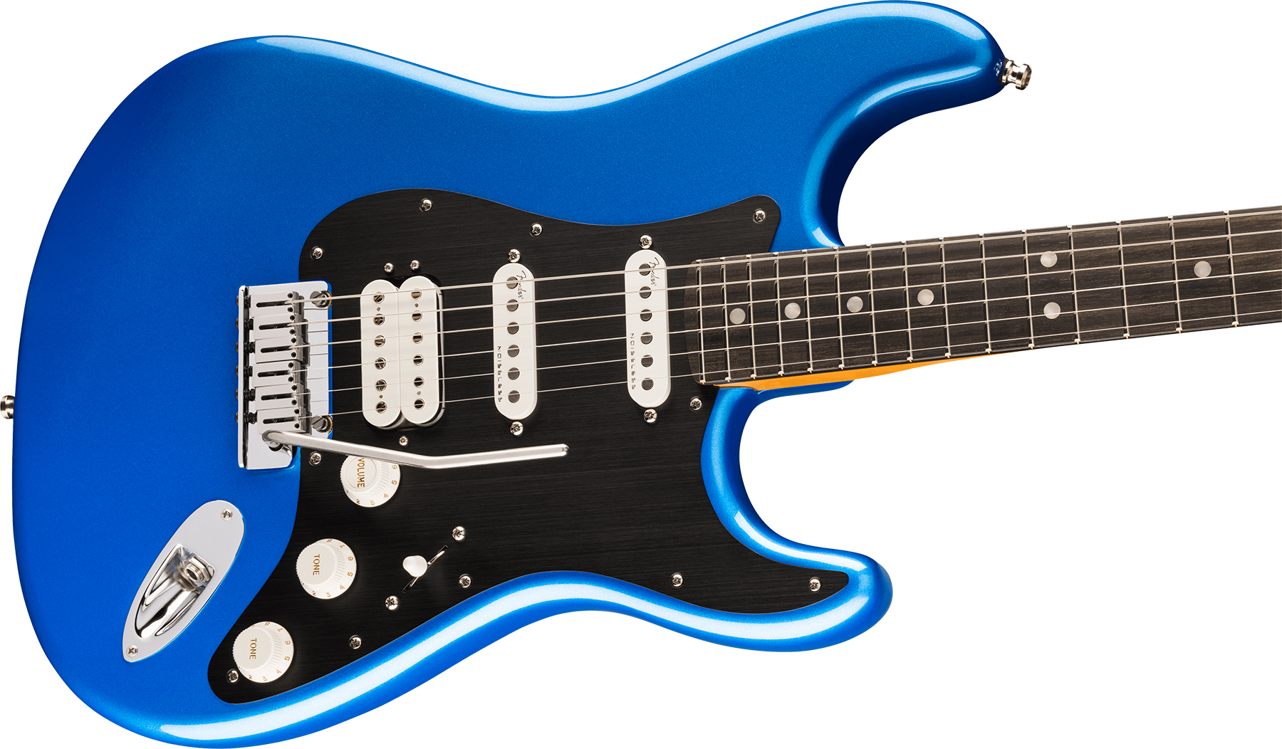 Fender Strat American Ultra Ii Hss Usa Trem Eb - Noble Blue - E-Gitarre in Str-Form - Variation 2