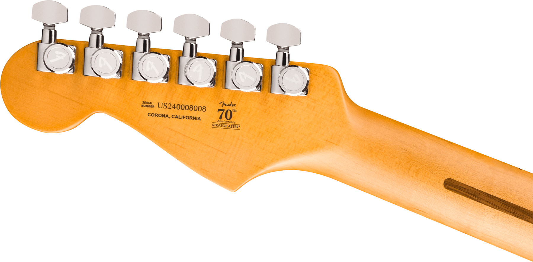 Fender Strat American Ultra Ii Hss Usa Trem Mn - Sinister Red - E-Gitarre in Str-Form - Variation 3