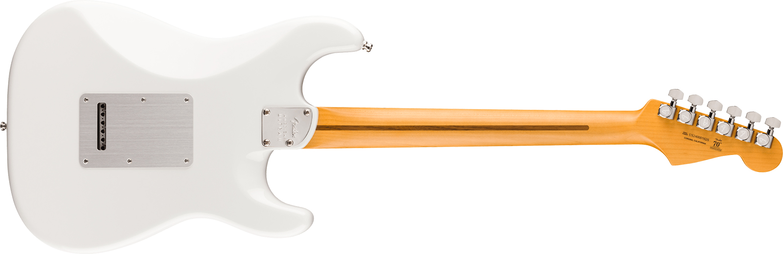 Fender Strat American Ultra Ii Lh Usa Gaucher Trem 3s Mn - Avalanche - E-Gitarre in Str-Form - Variation 1