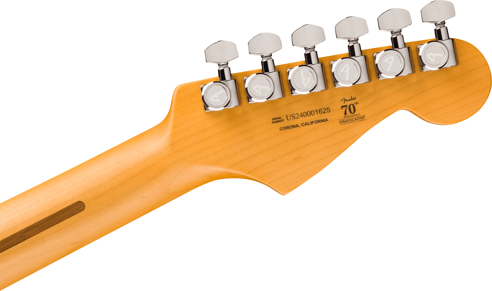 Fender Strat American Ultra Ii Lh Usa Gaucher Trem 3s Mn - Avalanche - E-Gitarre in Str-Form - Variation 3