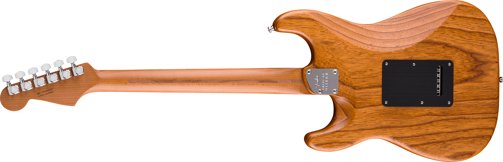 Fender Strat American Ultra Ii Ltd Usa 3s Custom Shop Trem Mn - Natural - E-Gitarre in Str-Form - Variation 1
