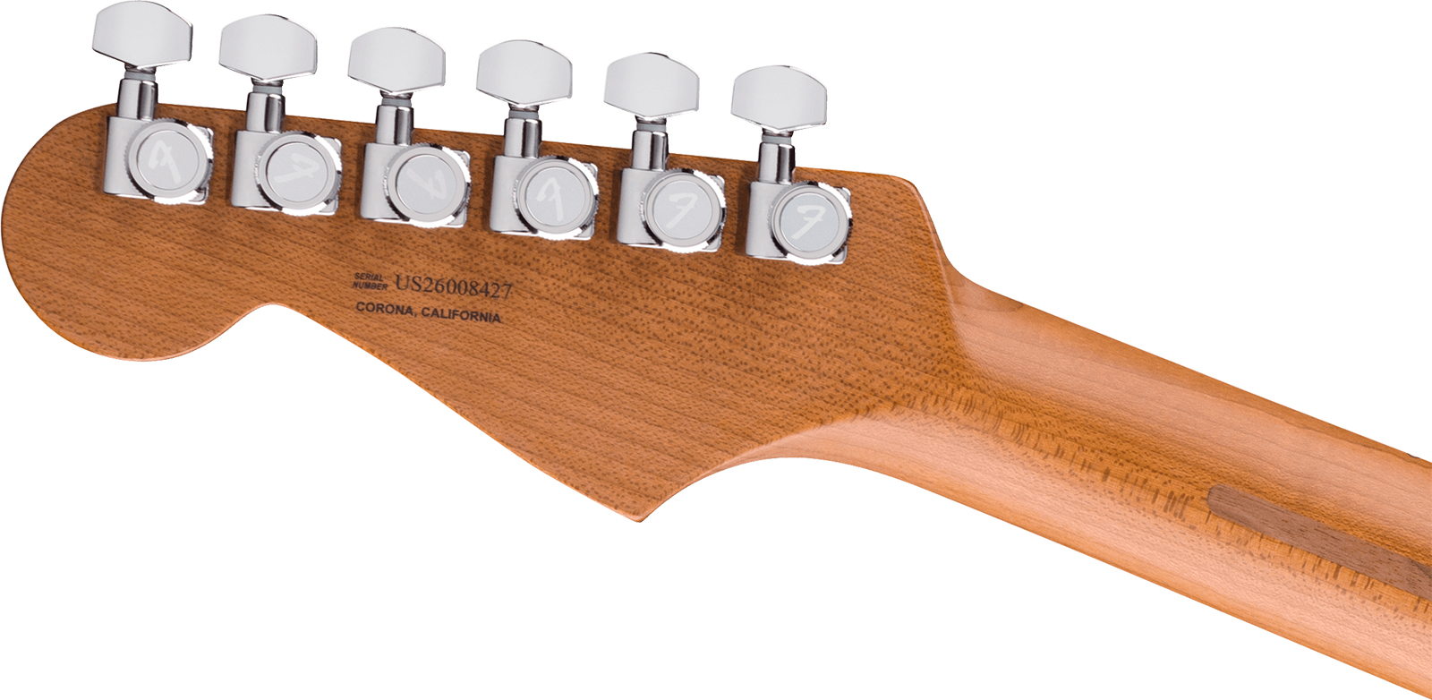 Fender Strat American Ultra Ii Ltd Usa 3s Custom Shop Trem Mn - Natural - E-Gitarre in Str-Form - Variation 4