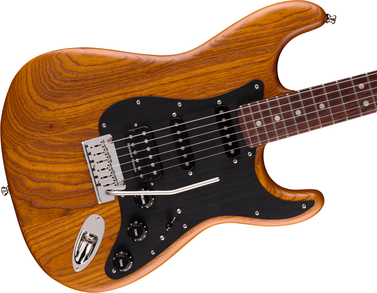 Fender Strat American Ultra Ii Ltd Usa  Hss Custom Shop / S.duncan Trem Rw - Natural - E-Gitarre in Str-Form - Variation 2