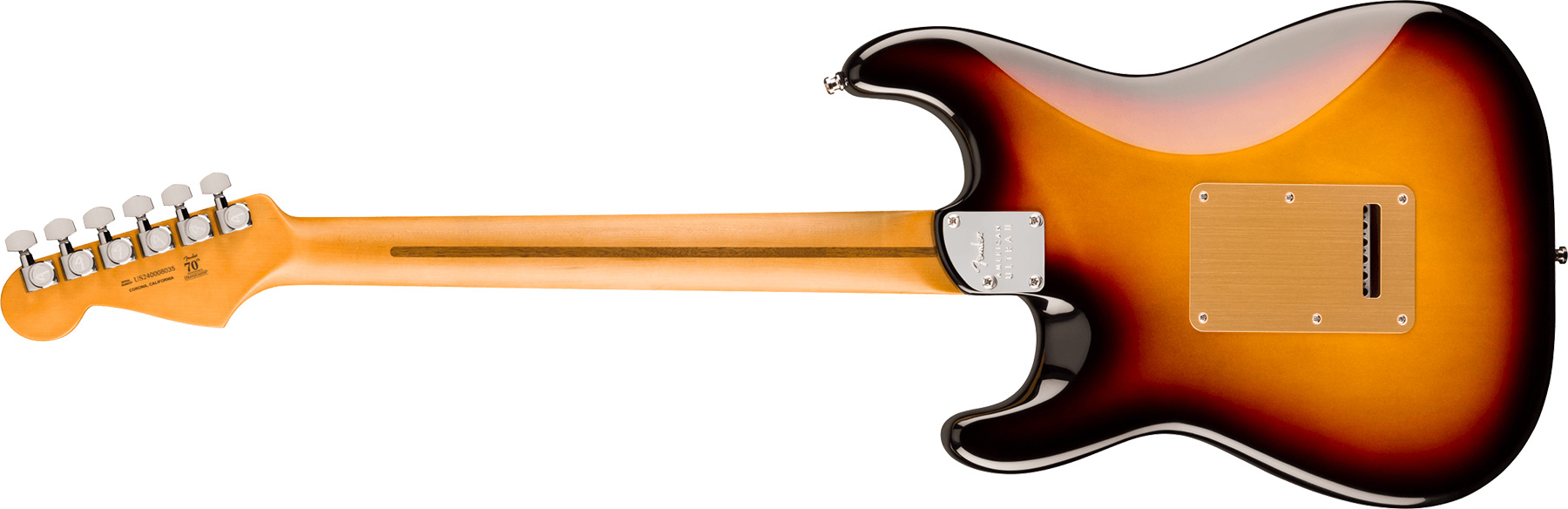 Fender Strat American Ultra Ii Usa Trem 3s Eb - Ultraburst - E-Gitarre in Str-Form - Variation 1