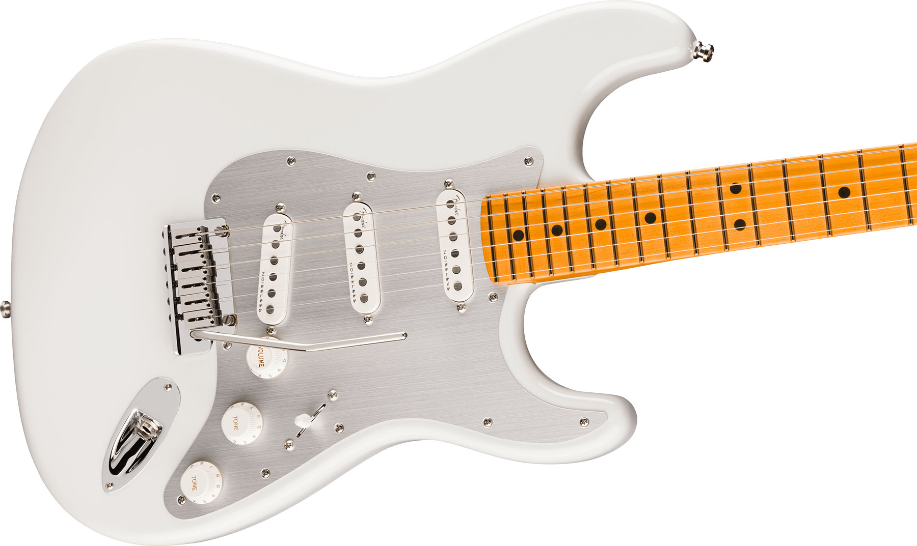 Fender Strat American Ultra Ii Usa Trem 3s Mn - Avalanche - E-Gitarre in Str-Form - Variation 2