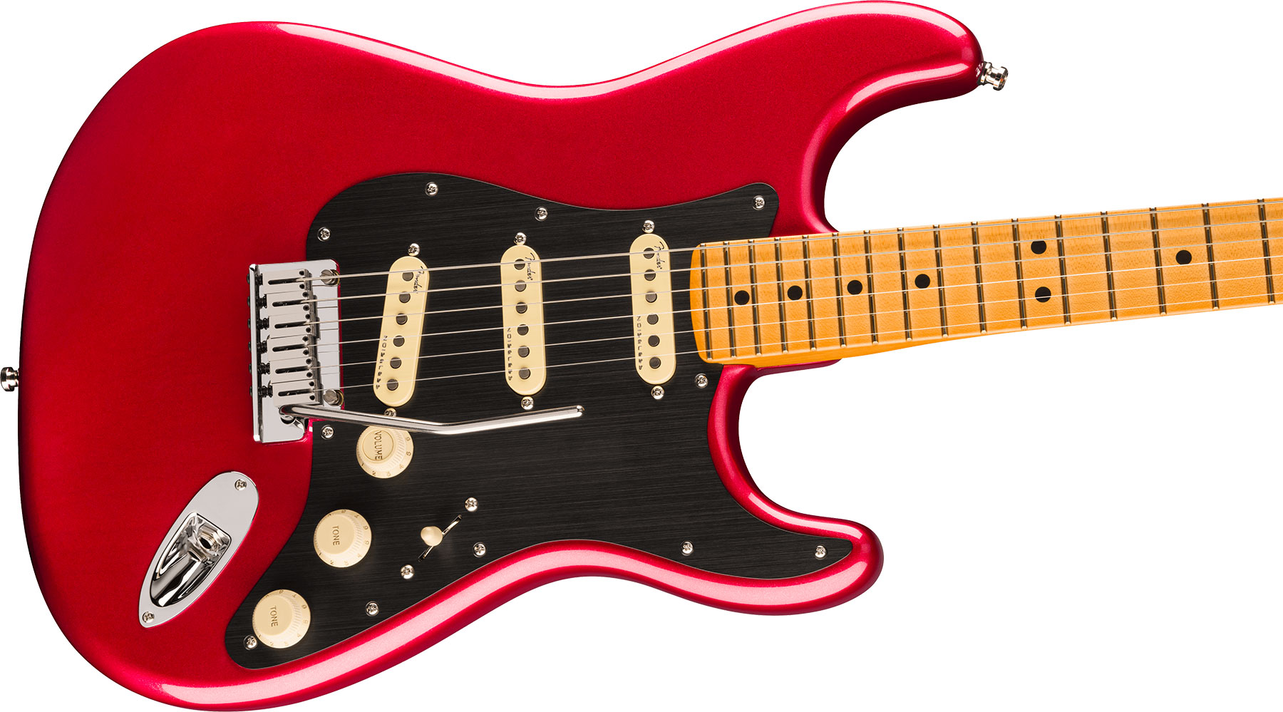 Fender Strat American Ultra Ii Usa Trem 3s Mn - Sinister Red - E-Gitarre in Str-Form - Variation 2