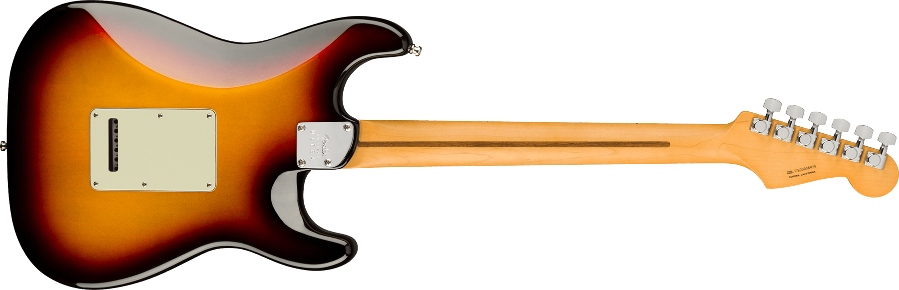 Fender Strat American Ultra Lh Gaucher Usa Mn +etui - Ultraburst - E-Gitarre für Linkshänder - Variation 1