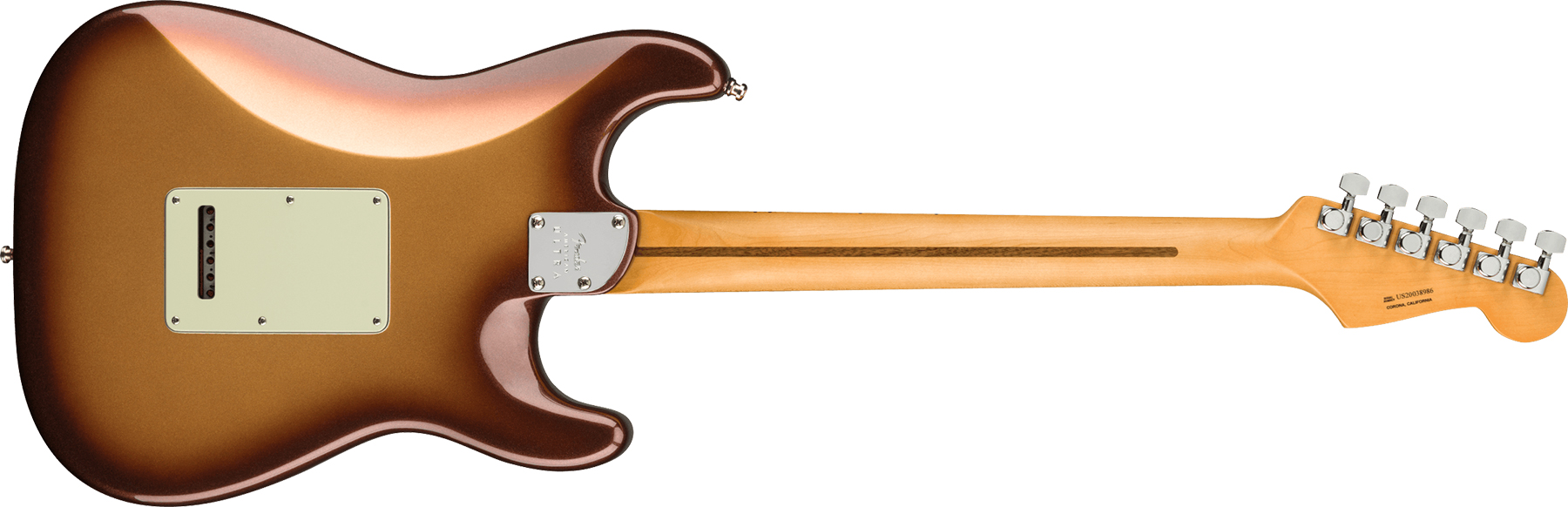 Fender Strat American Ultra Lh Gaucher Usa Mn +etui - Mocha Burst - E-Gitarre in Str-Form - Variation 1