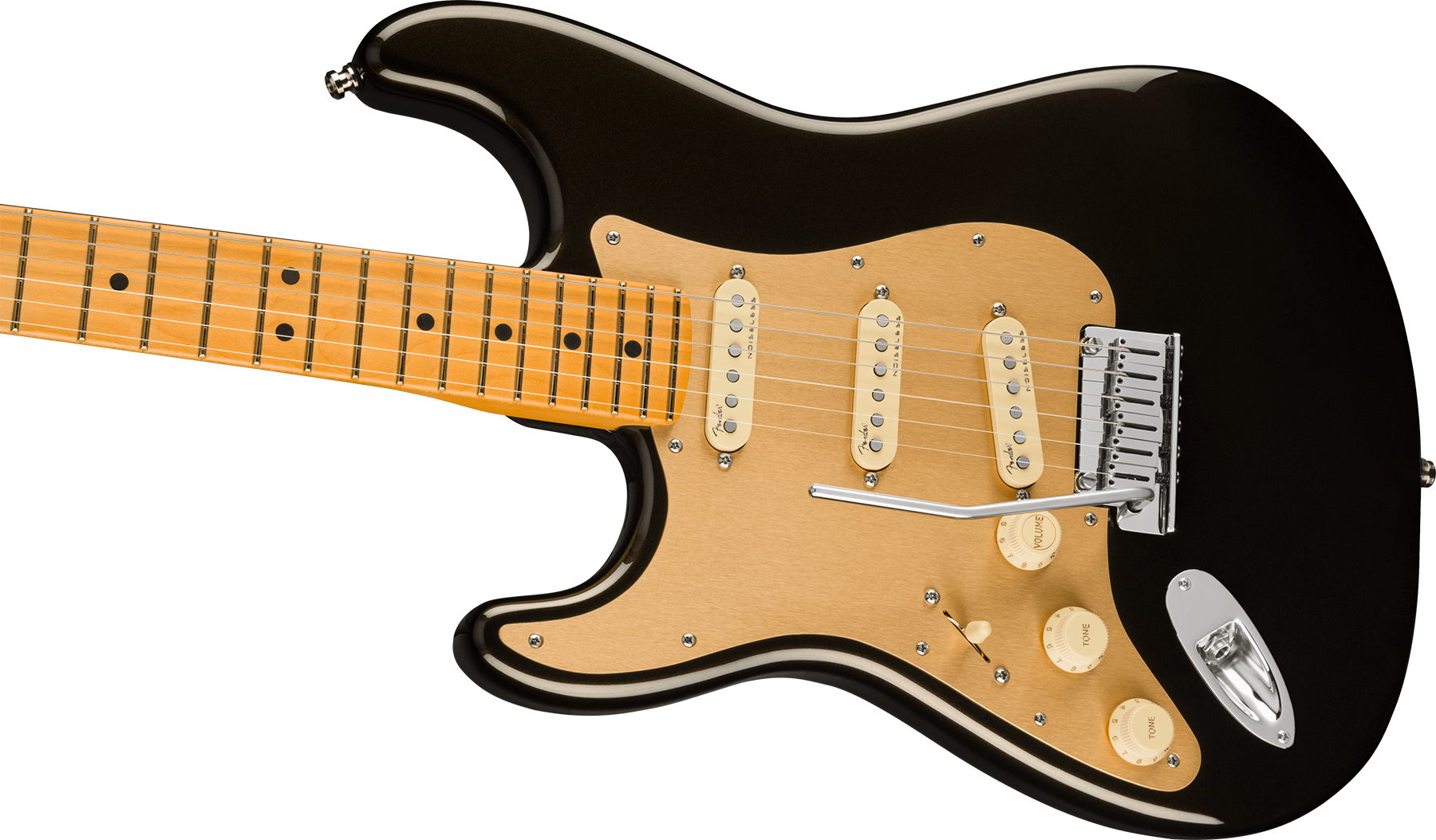 Fender Strat American Ultra Lh Gaucher Usa Mn +etui - Texas Tea - E-Gitarre in Str-Form - Variation 2