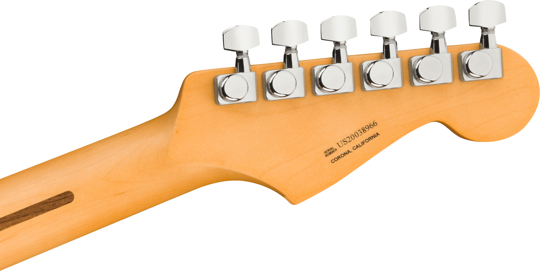 Fender Strat American Ultra Lh Gaucher Usa Mn +etui - Texas Tea - E-Gitarre in Str-Form - Variation 3