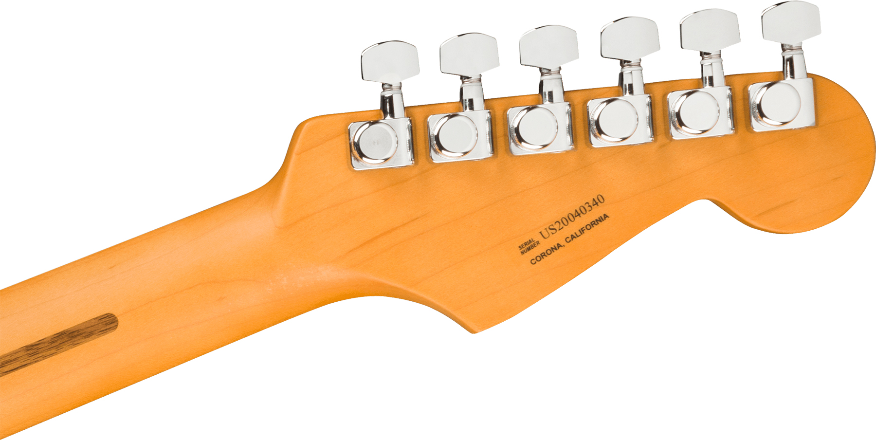 Fender Strat American Ultra Lh Gaucher Usa Rw +etui - Arctic Pearl - E-Gitarre für Linkshänder - Variation 3