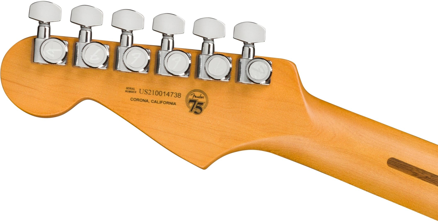 Fender Strat American Ultra Ltd Usa 3s Trem Eb - Quicksilver - E-Gitarre in Str-Form - Variation 3