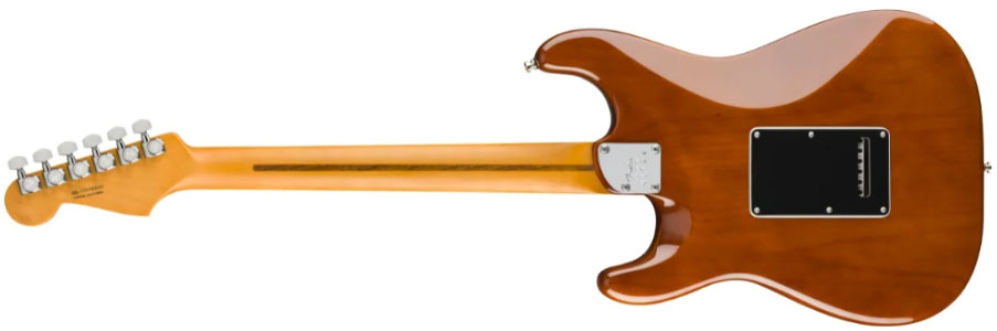 Fender Strat American Ultra Ltd Usa 3s Trem Eb - Tiger's Eye - E-Gitarre in Str-Form - Variation 1