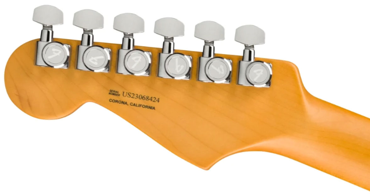 Fender Strat American Ultra Ltd Usa 3s Trem Eb - Tiger's Eye - E-Gitarre in Str-Form - Variation 3