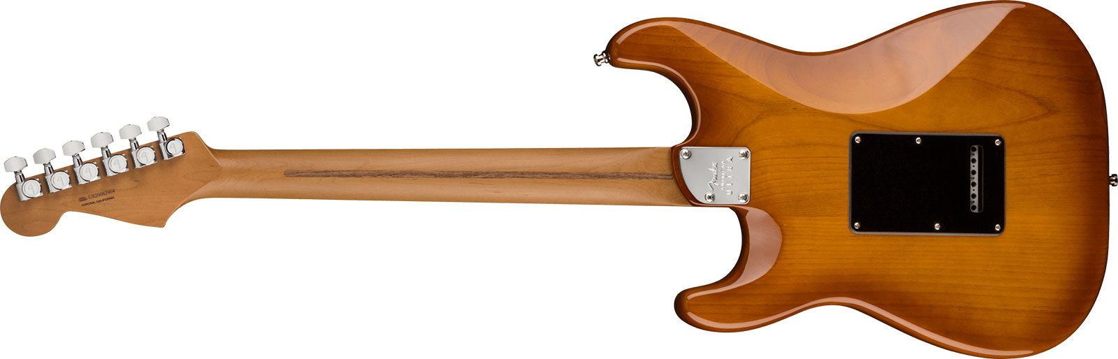 Fender Strat American Ultra Roasted Fretboard Ltd Usa 3s Trem Mn - Honey Burst - E-Gitarre in Str-Form - Variation 1