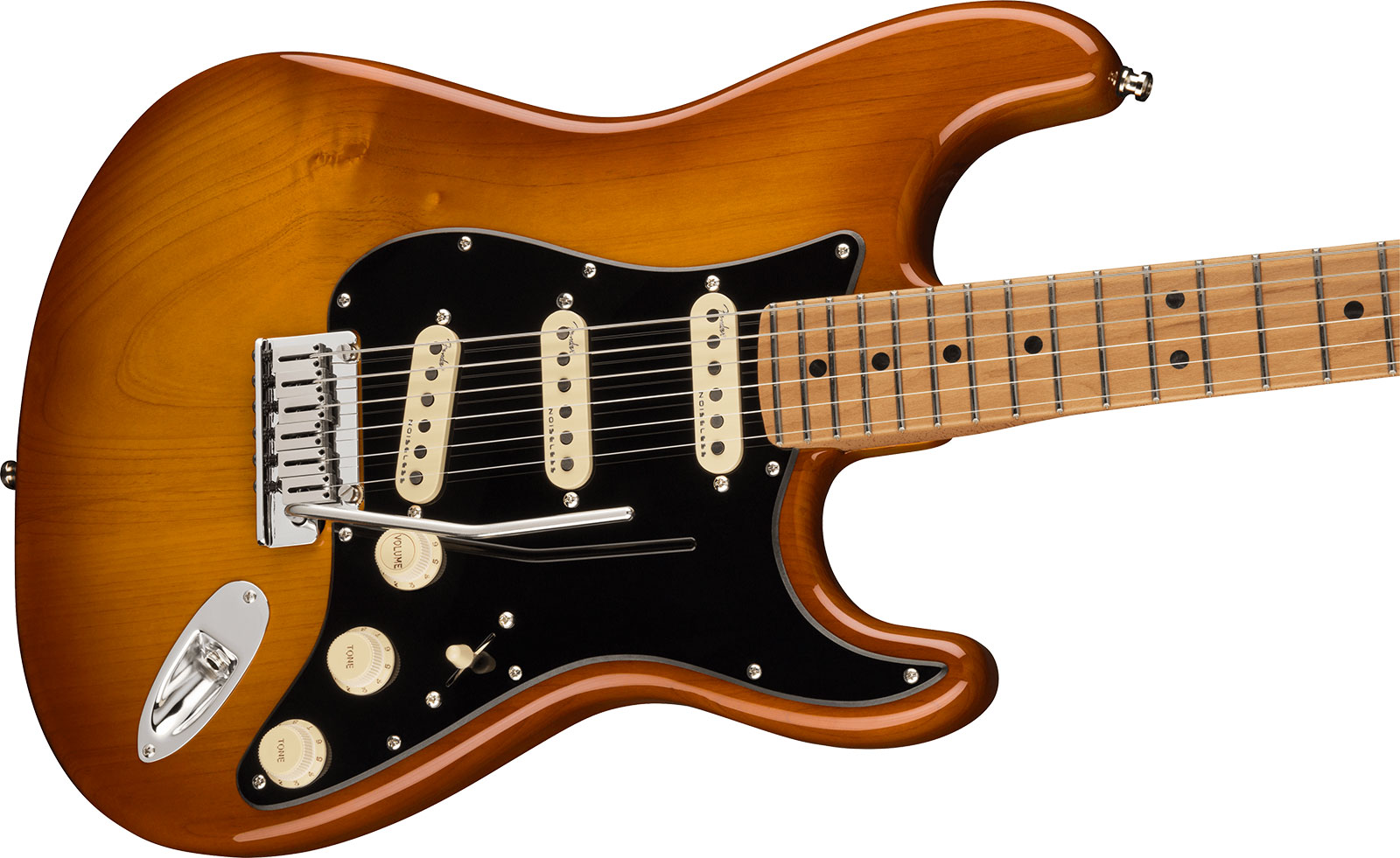 Fender Strat American Ultra Roasted Fretboard Ltd Usa 3s Trem Mn - Honey Burst - E-Gitarre in Str-Form - Variation 2