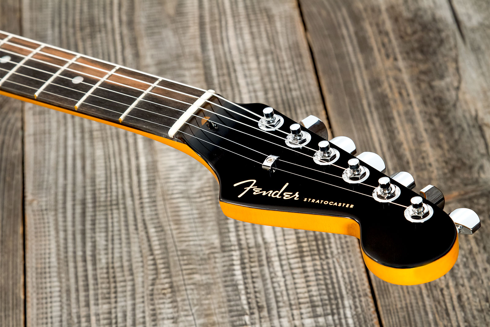 Fender Strat American Ultra Ltd Usa Hss Trem Eb - Umbra - E-Gitarre in Str-Form - Variation 6