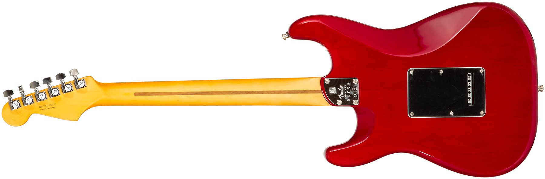 Fender Strat American Ultra Ltd Usa Hss Trem Eb - Umbra - E-Gitarre in Str-Form - Variation 1