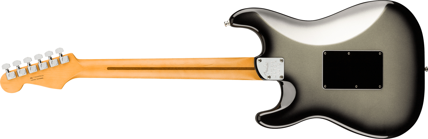 Fender Strat American Ultra Luxe Hss Floyd Rose Usa Fr Mn +etui - Silverburst - E-Gitarre in Str-Form - Variation 1