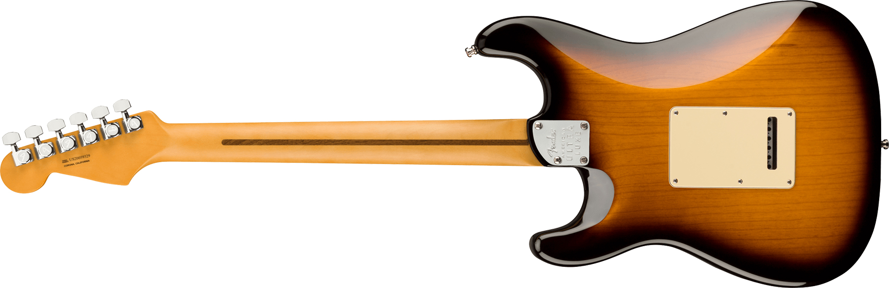 Fender Strat American Ultra Luxe Usa Mn +etui - 2-color Sunburst - E-Gitarre in Str-Form - Variation 1