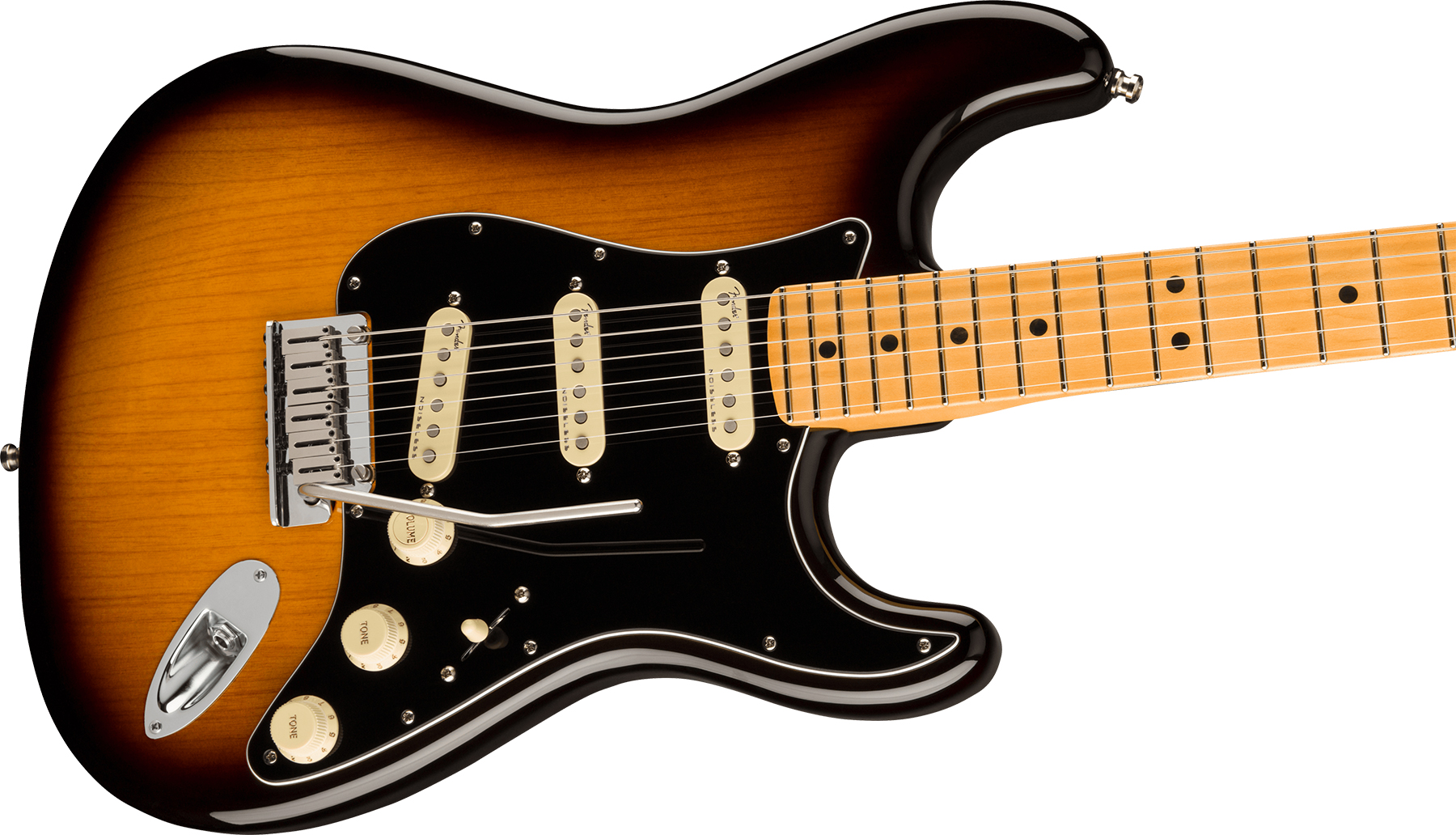 Fender Strat American Ultra Luxe Usa Mn +etui - 2-color Sunburst - E-Gitarre in Str-Form - Variation 2